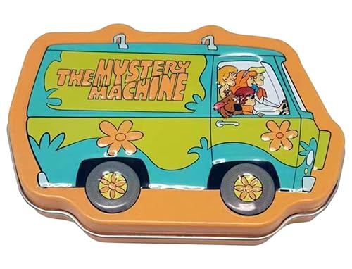 Scooby-Doo and the Gang - Caramelo con sabor a manzana verde agria – (1) lata coleccionable llena de caramelos en forma de camioneta de The Mystery