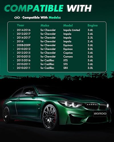 Vista 1899 de SCITOO 1 bobinas de encendido con 4 bujías de iridio para Chevrolet 2011-2015 Cruze 1.4L 2016 Cruze Limited 1.4L 2012-2020 Sonic 1.4L 2013-2021 Trax