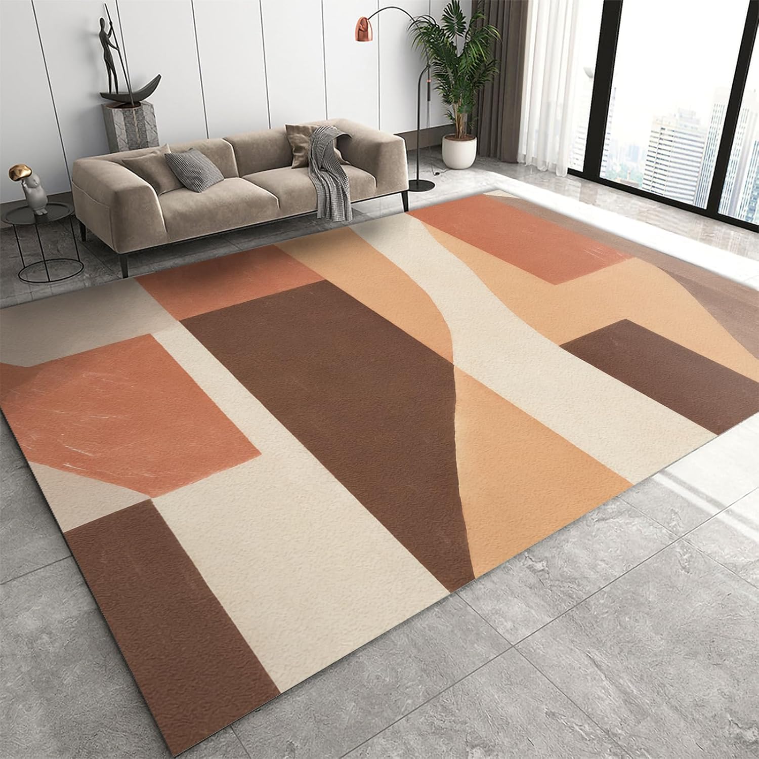 Tapis de chambre d'enfant doux pour créer une aire de jeu moderne et sécurisée