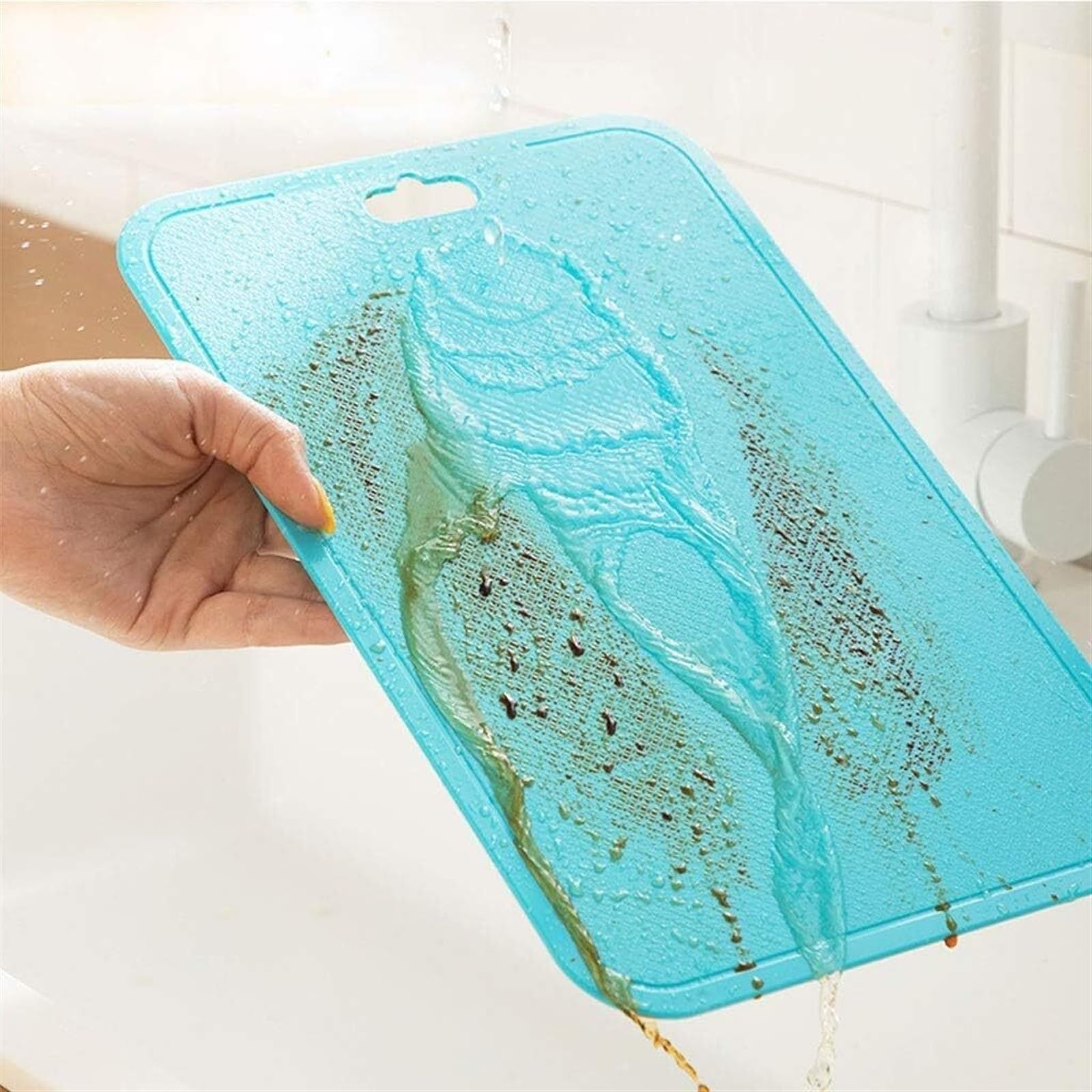 Deska Do Krojenia Deska Do Wędlin Plastikowa Kuchnia Do Krojenia Owoców I Warzyw Molo O Cienkim Przekroju Deska Do Krojenia Deska Do Krojenia Deska Na Noże Taca Do Serwowania Sera(Blue,1pc)