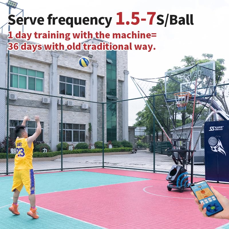 FAQIUQI Basketball Machine Factory Direct Supply Basketball Return Machine Basketball Shooting Rebounder Intelligent Basketball Equipment (K2101A)