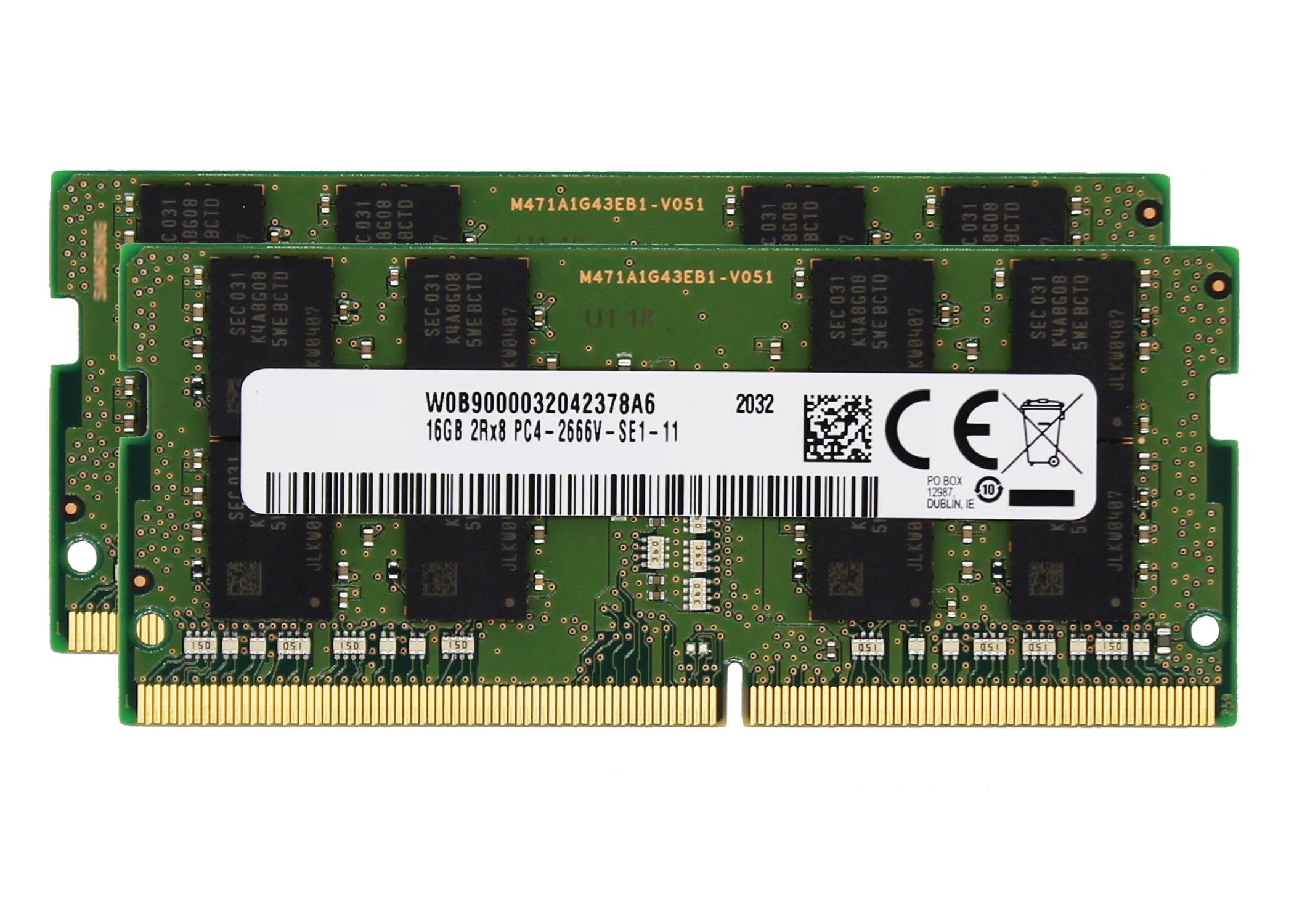 Factory Original 32GB (2x16GB) Compatible for Dell Latitude 7000 Factory Original 32GB (2x16GB) Compatible for Dell Latitude 7000