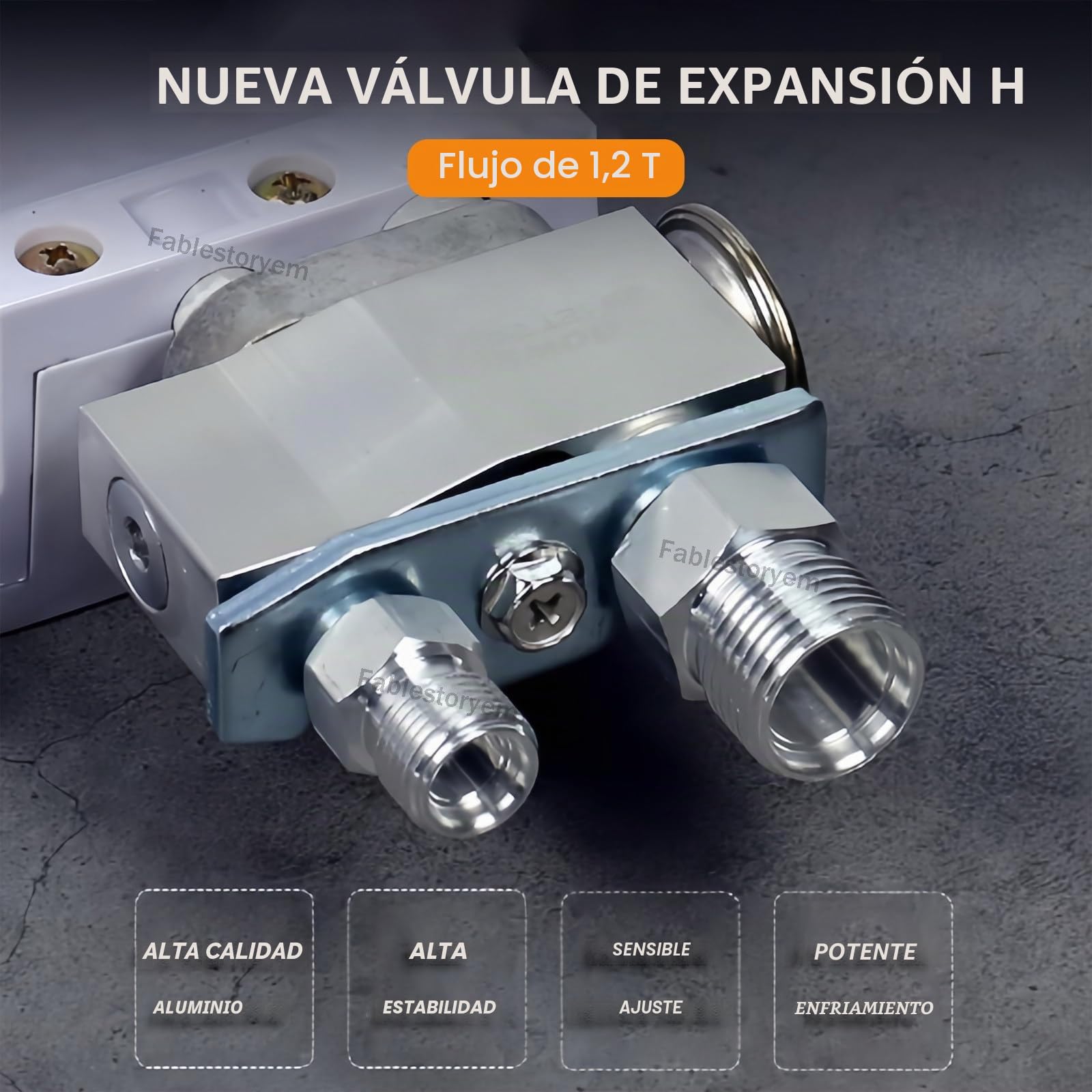 Aire acondicionado portátil de techo para vehículos, sistema de enfriamiento 12V/24V CC, ideal para autocaravanas, camiones y uso comercial