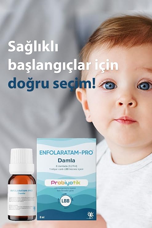Enfolaratam Pro Probiotic Damla 8 Ml Probiyotik Damla