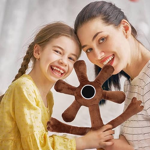 Miniatura 6 de CHPM Doors Plush, Horror Screech Door Plushies Toys, Soft Game Monster Stuffed Doll for Kids and Fans (Brown)