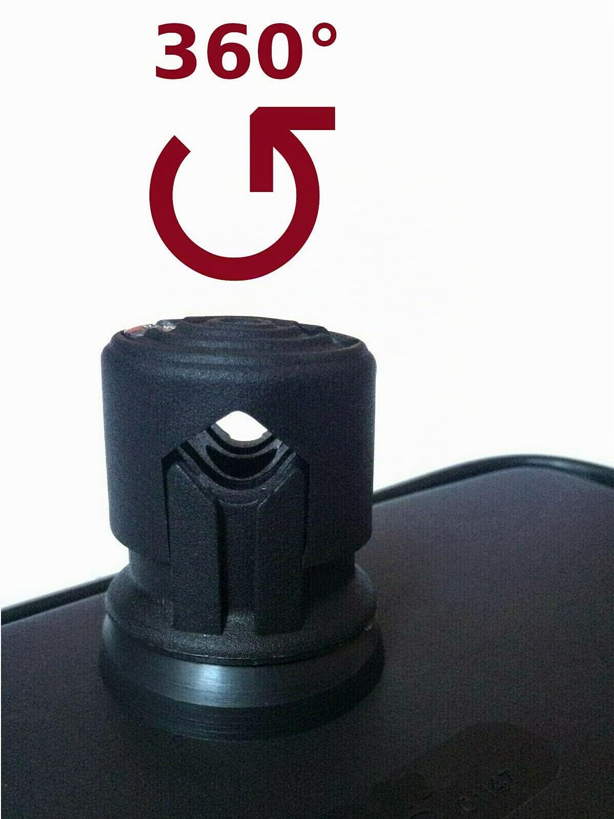 Rétroviseur extérieur grand format 375 x 190 mm R1800 universel pour tracteur, camion