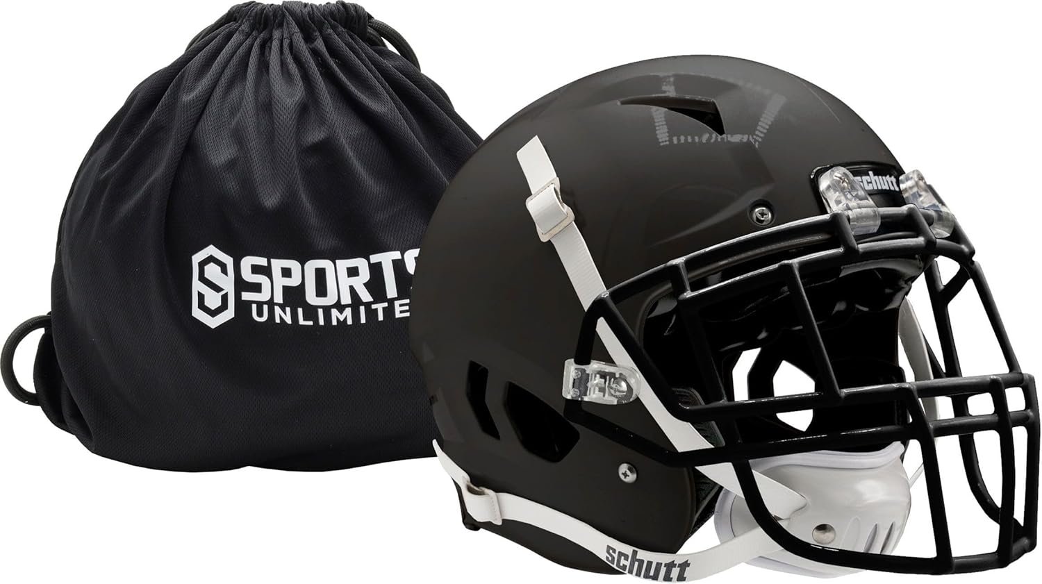 Schutt Vengeance Pro LTD II Adult Football Helmet with Facemask and Sports Unlimited Bag, Schutt Football Helmet Adult