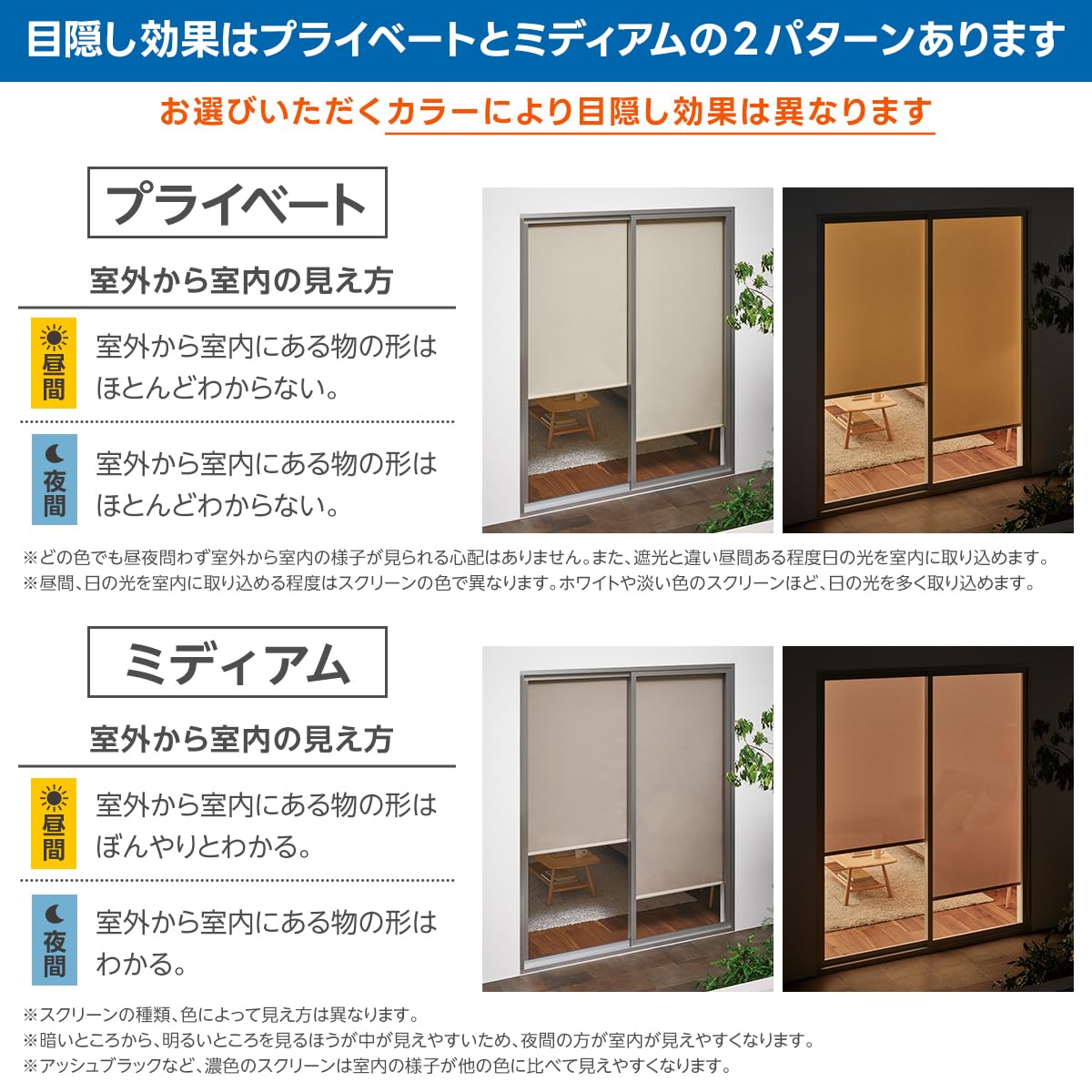 Amazon｜[カーテンくれない] 【縦長窓用】 防炎ロールカーテン 日本製 