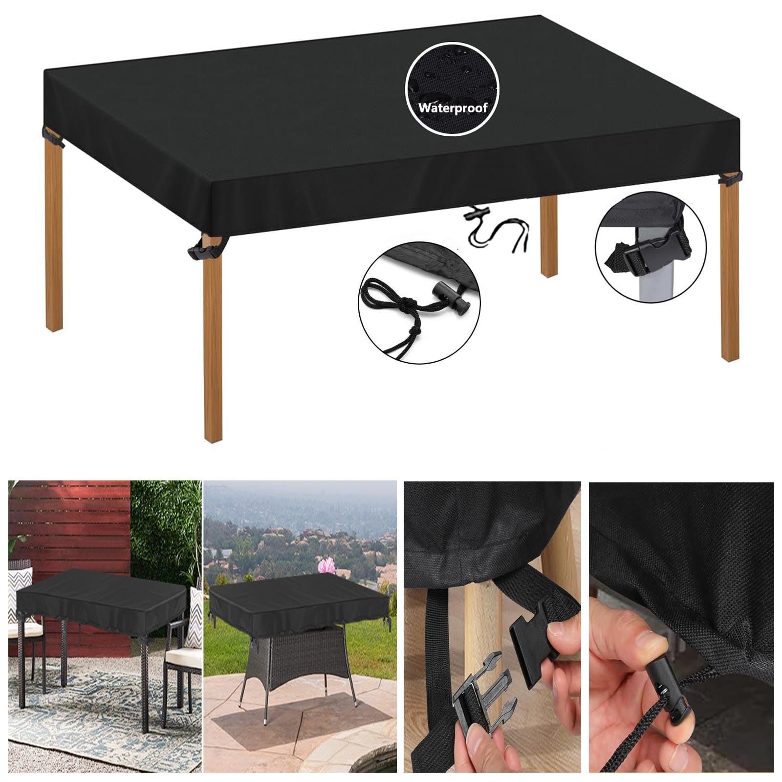 Ziewee Outdoor Table Top Cover Waterproof 64