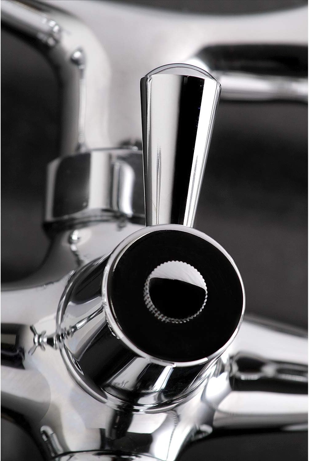 Elements of Design Nuvo ES2651X Governor Wall Mount Tub Mount Claw Foot Tub Faucet, 7", Polished Chrome