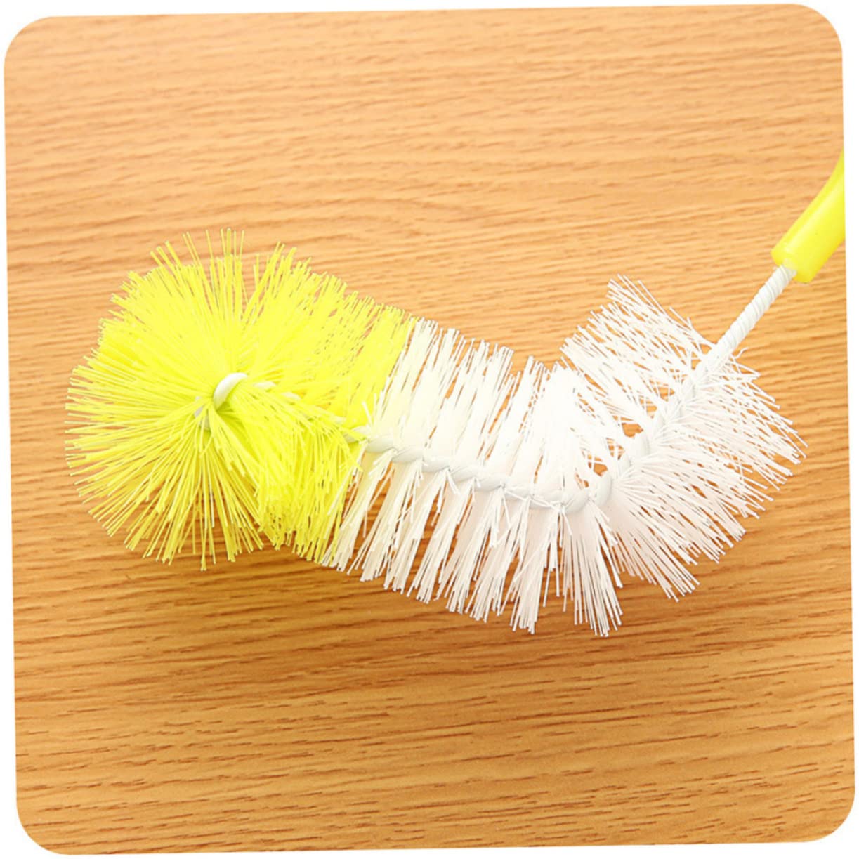 Ciieeo 2 Set Spazzole Per Bottiglie Colorate Con Lungo Flessibile Inossidabile Per Lavaggio Biberon Tazze E Bottiglie Pulizia E Duratura Colore Casuale 3 Pezzi*2