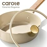 CAROTE 22Pcs Pots and Pans Set Non stick, Ceramic Cookware Set, Non-toxic Kitchen Cooking Set, PFAS and PFOA Free