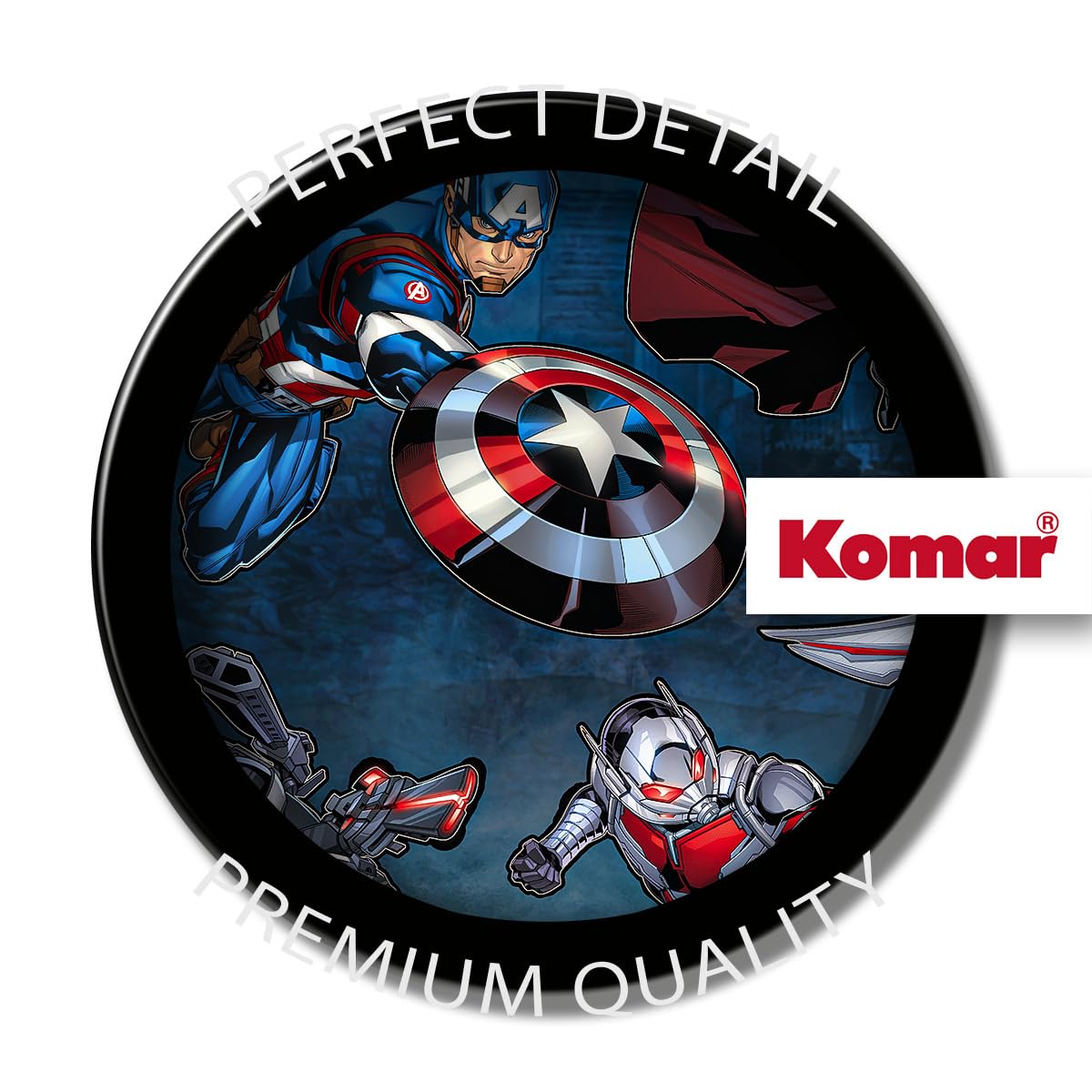 Adesivi Murali Supereroi Per Cameretta - 4 Fogli 20x30 Cm, Multicolore, Facili Da Applicare - Foto 2