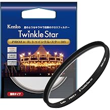 Kenko Cross Effect Filter PRO1D R-Twinkle StarW 72mm, 4-line Cross, for Nightscape, Illumination, and Light Effects, Made in Japan, 827215