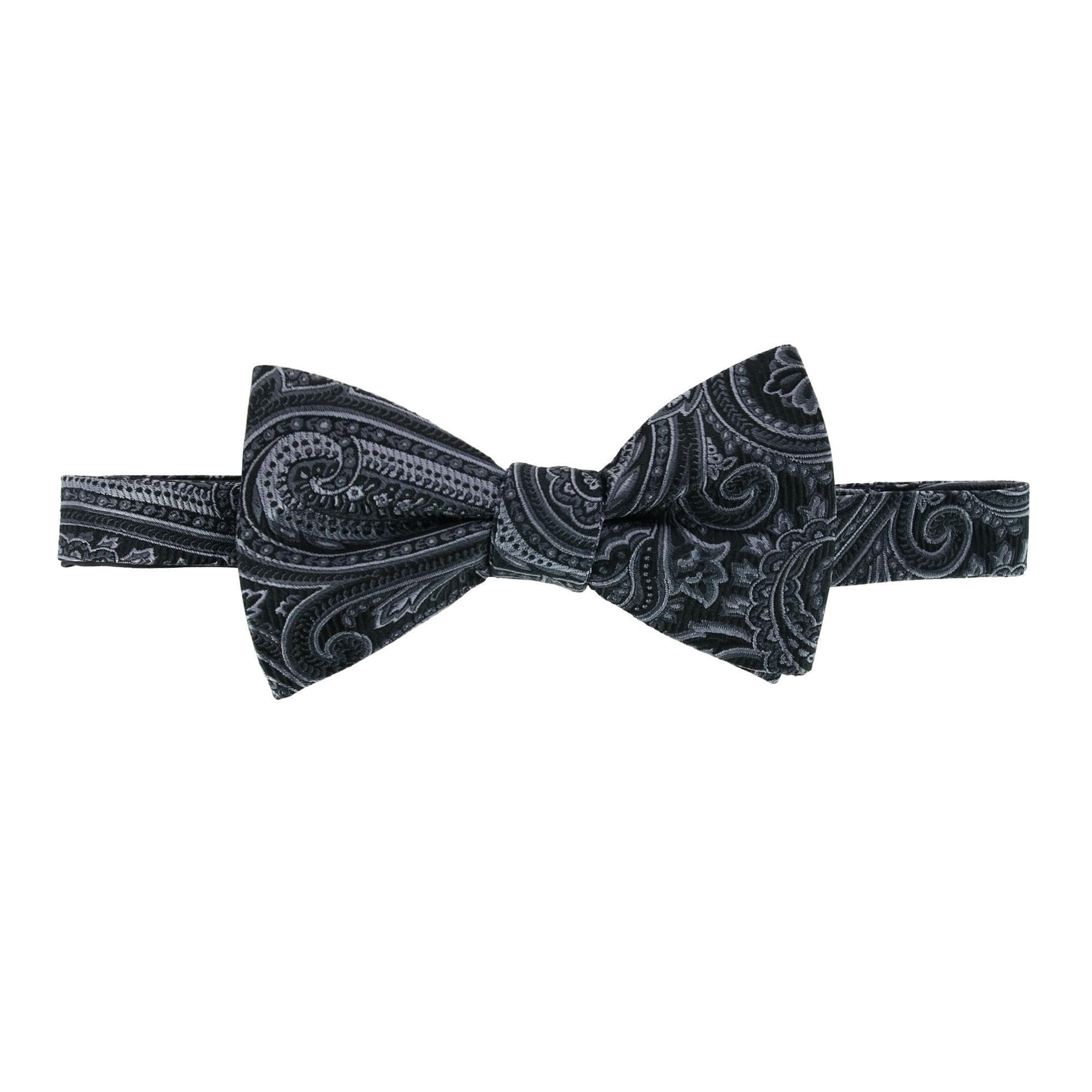 Trafalgar Papillon Sobee Paisley Seta Uomo, nero, taglia unica