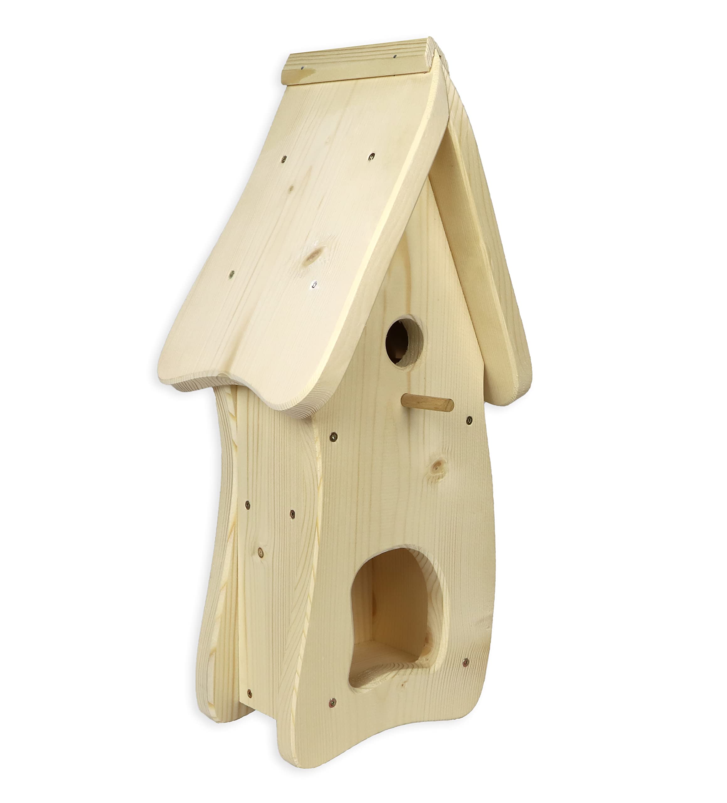 Premium Nistkasten (N1) mit Vogelfutterhaus - Nistkästen Vogelhaus Vogelhäuschen (N1)