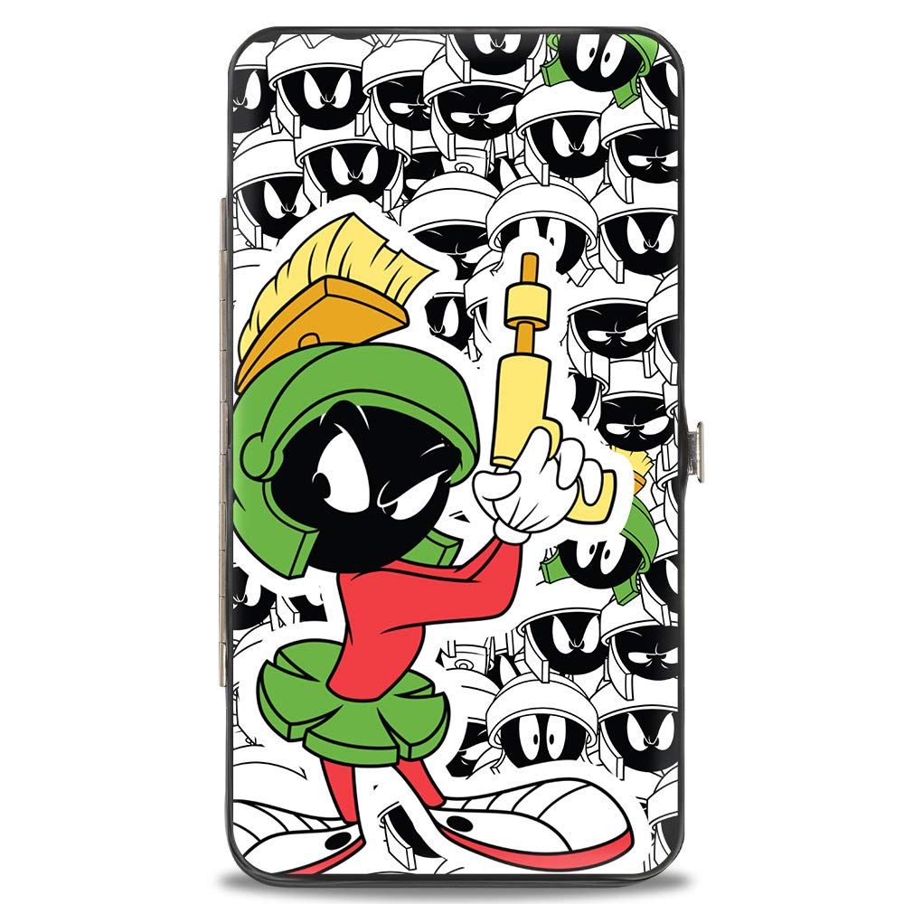 Buckle-Down Women's Multicolor Buckle Down - Wallet Hinge Wallet - Marvin The Martian