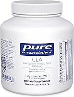 Vista 1 de Pure Encapsulations CLA (ácido linoleico conjugado) 1,000 mg Promueve la composición corporal saludable con ejercicio* 180 cápsulas de cápsulas