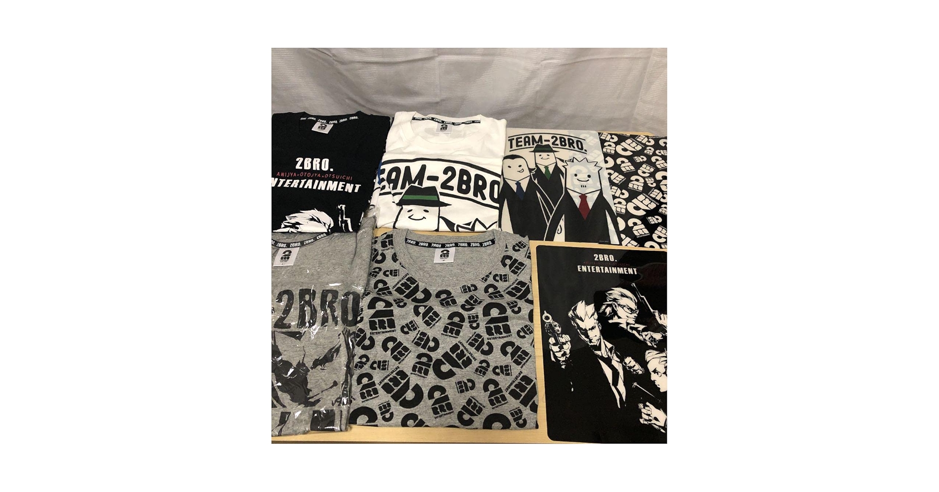 2bro. 兄者弟者　おついち　Tシャツ　しまむら Amazon | 2BRO. しまむら コラボ Tシャツ Mサイズ 白 ホワイト