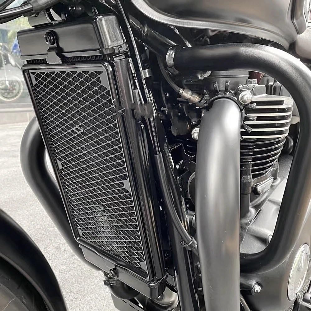pokrywa chłodnicy motocyklowej Pasuje do Street Twin Speed ​​Thruxton RS Bonneville T100 T120 czarna kratka chłodnicy obudowa ochronna akcesoria ochronne