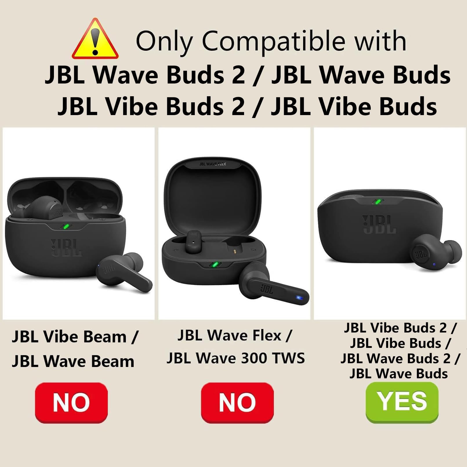 Amazon.com: [2 Pack] easyBee Case Compatible with JBL Vibe