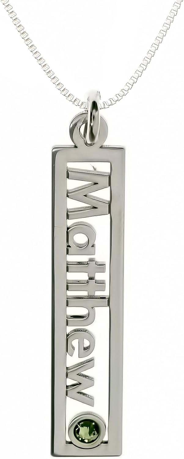 AJ’s Collection Personalized Rectangle Open Name...