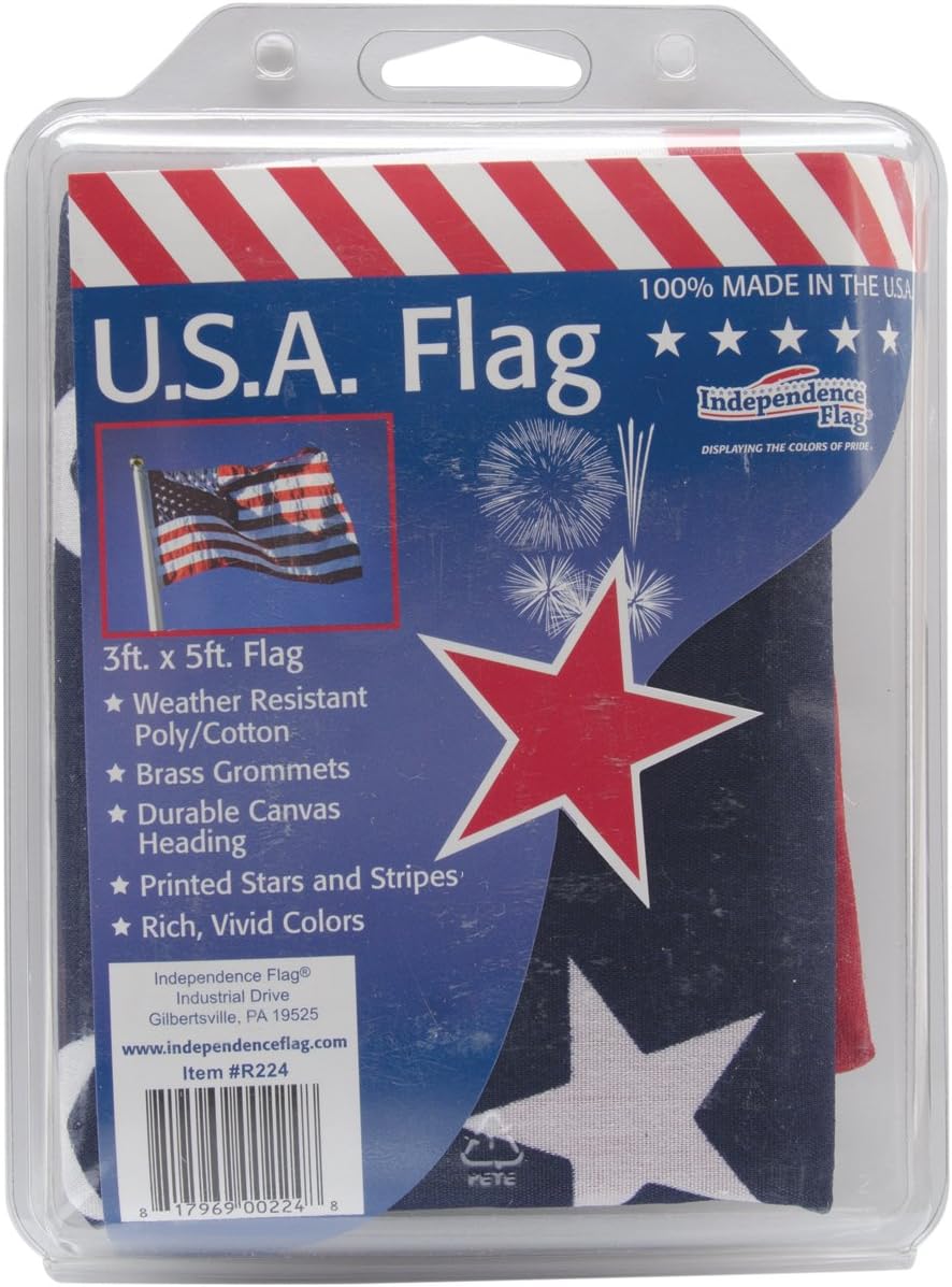 Flag Zone R224 Independence Flag, Natural