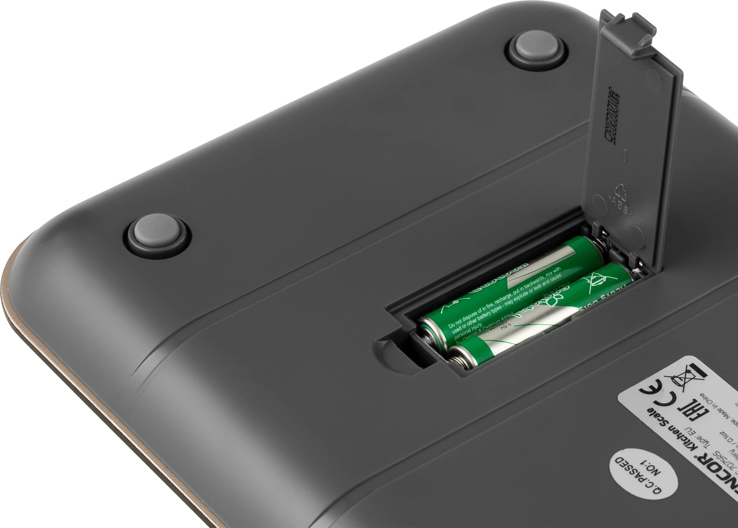 Sencor SKS707X elektronische Küchenwaage Lebensmittel Bluetooth Smart Hartglas Küchenwaage Professionelle digitale Küchenwaage LCD Display Präzision 0.1g (Champagner)
