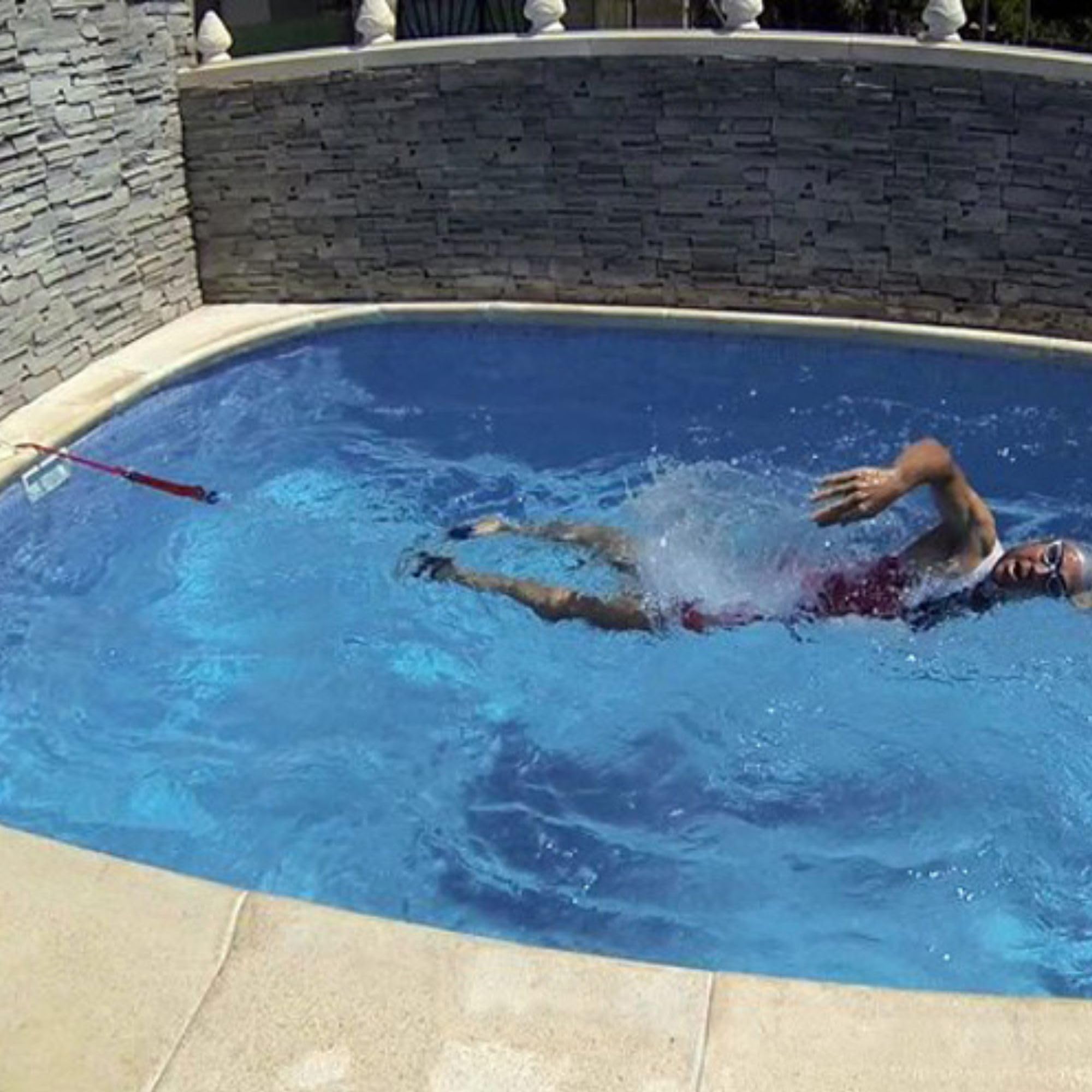 Nadathlon Nuoto Statico - Corda Per Allenamento In Piscina - Foto 2