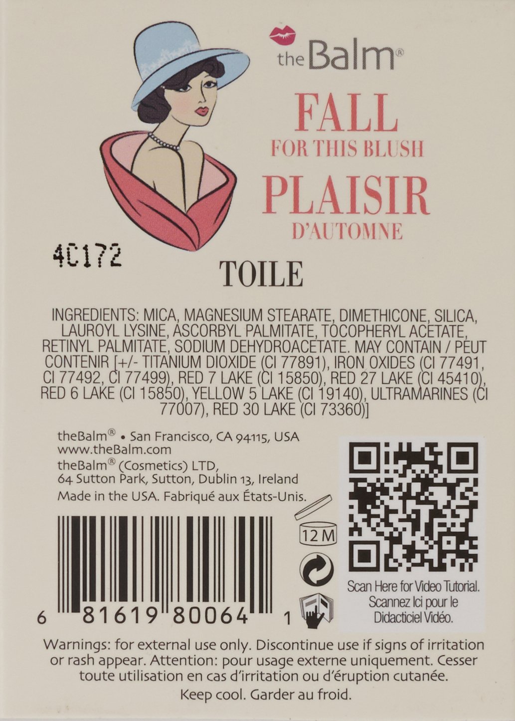 theBalm INSTAIN Blush