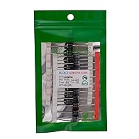 Vista 2 de BOJACK 15SQ045 Diodo Schottky 15 A 45 V Axial 15SQ045 15 amp 45 Volt Diodos de silicio electrónico (paquete de 25)