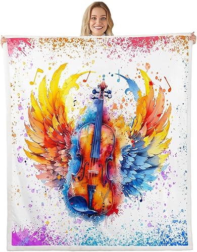 Miniatura 11 de Manfei Fairy Girl Throw Blanket Yellow Sunflower Moon Fuzzy Blanket for Kids Princess Room Decor, Flower Girl Blanket for Bed Couch Sofa, Soft and