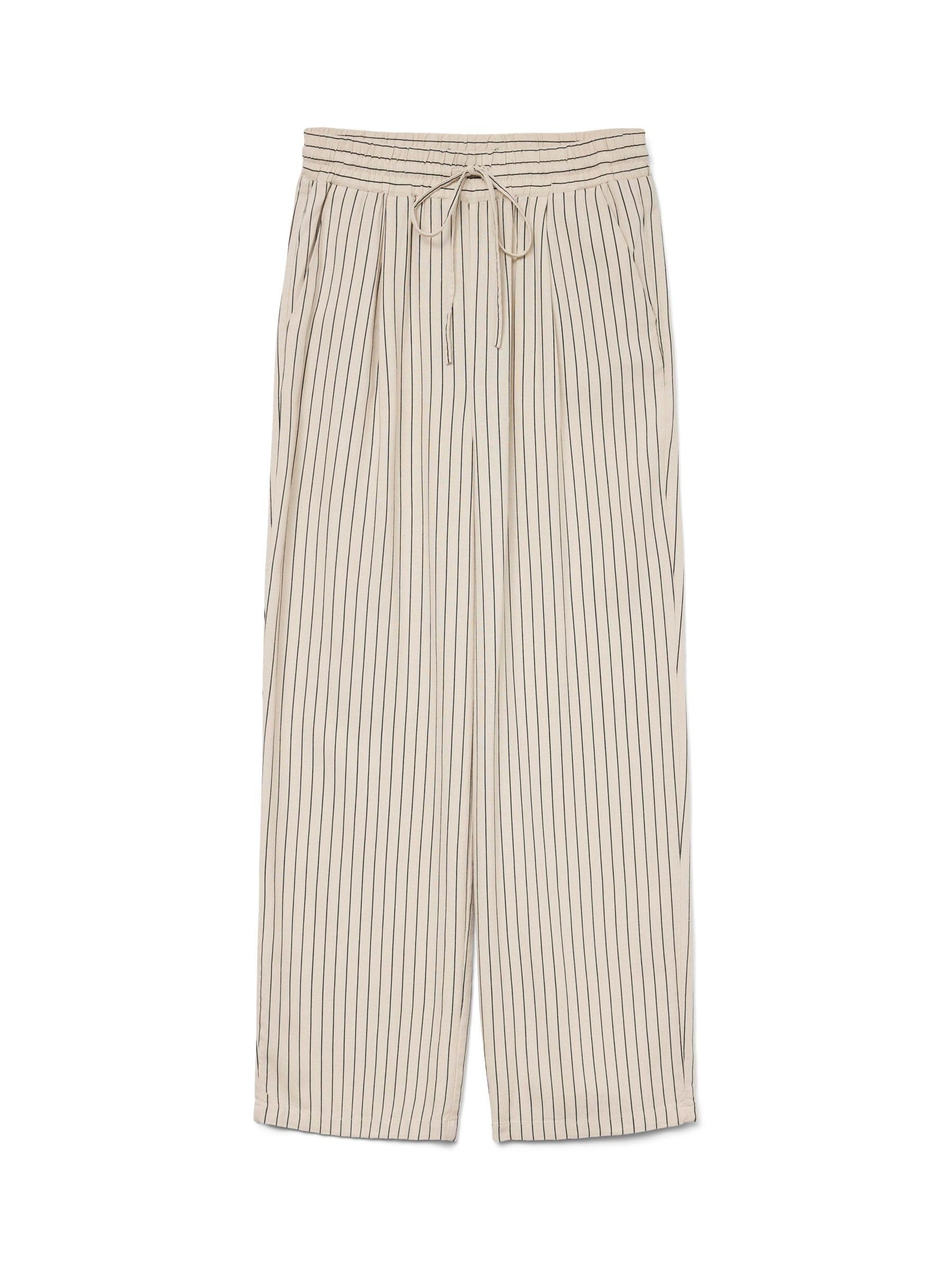 VERO MODA Vmjesmilo Wide Pants WVN Ga Noos, Silver Lining, XS