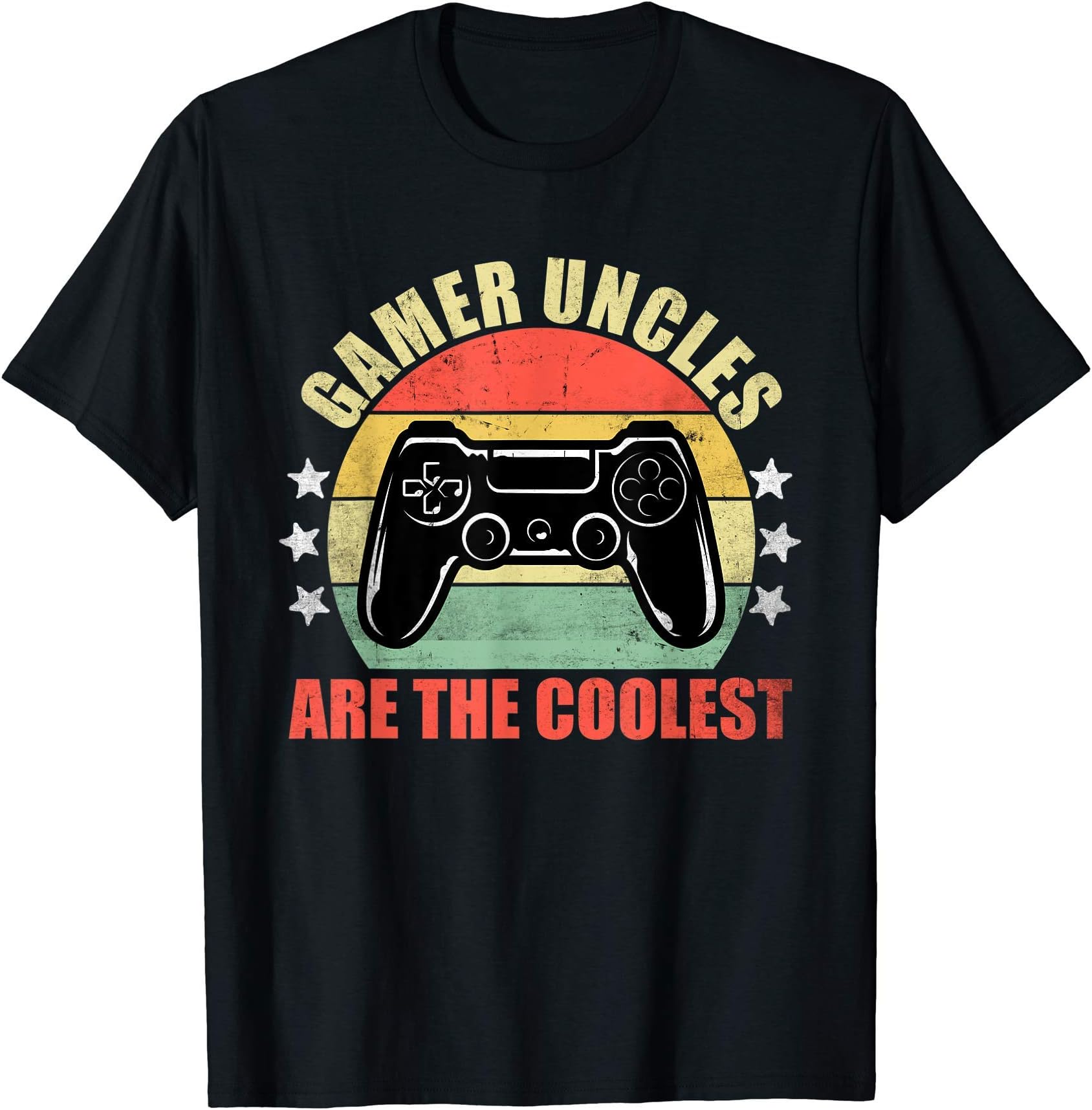 Retro Vintage Games Funny Gaming Gifts for GamersGamer Uncles are the Coolest Funny Video Games Retro Gaming T-Shirt