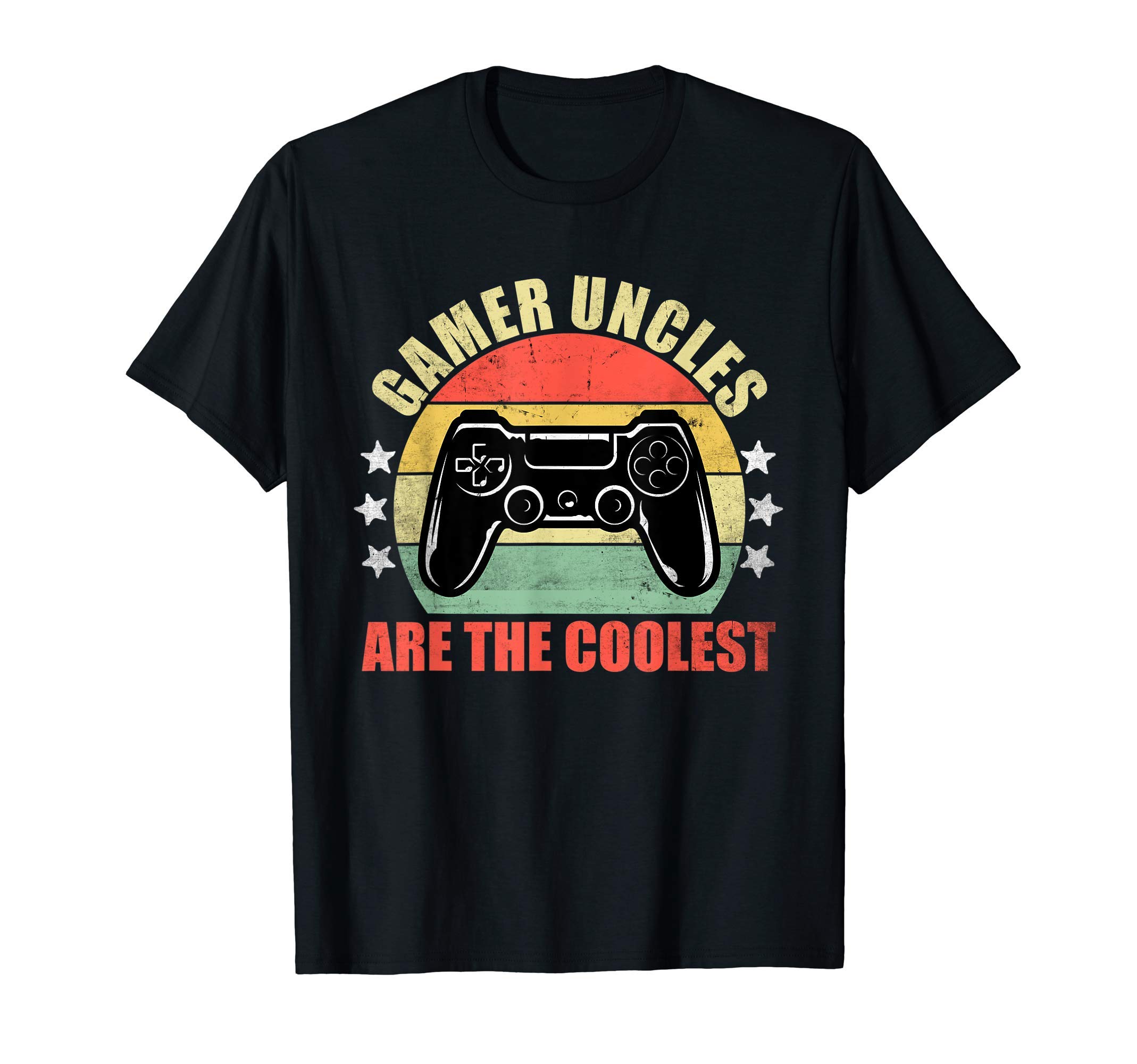 Retro Vintage Games Funny Gaming Gifts for GamersGamer Uncles are the Coolest Funny Video Games Retro Gaming T-Shirt