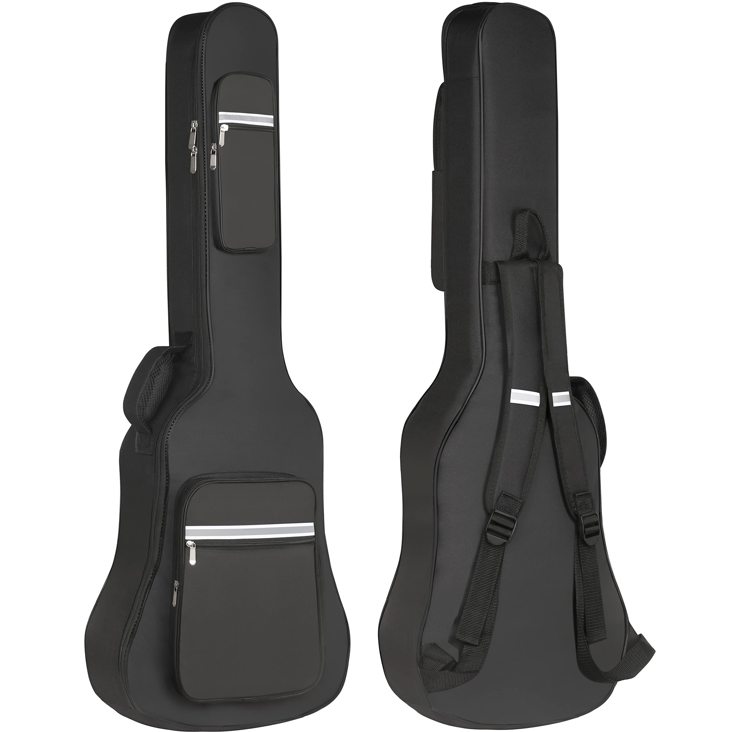 TRIXES Sac pour Guitare électrique 40", Noir, Rembourrage 12 mm, Accessoires de Guitare, équipement Musical, Sacs pour Guitare, Musiciens, Guitare électrique