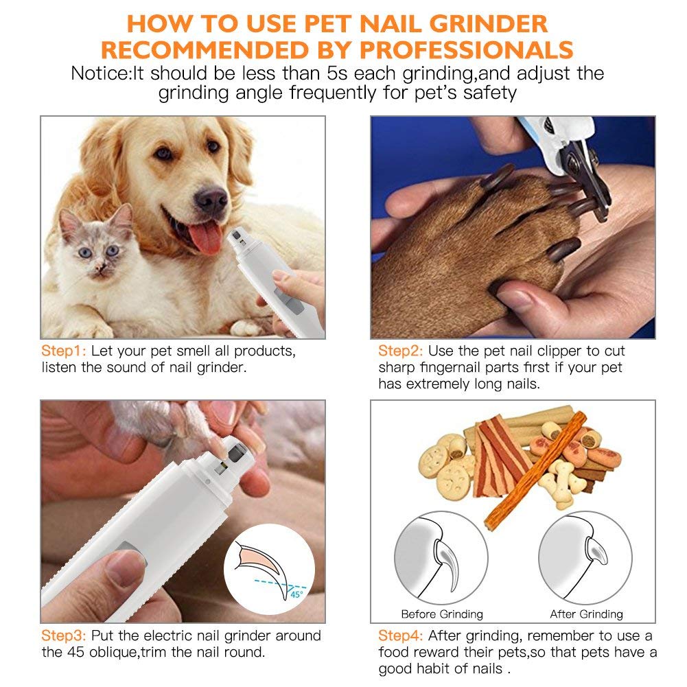 electric dog nail grinder