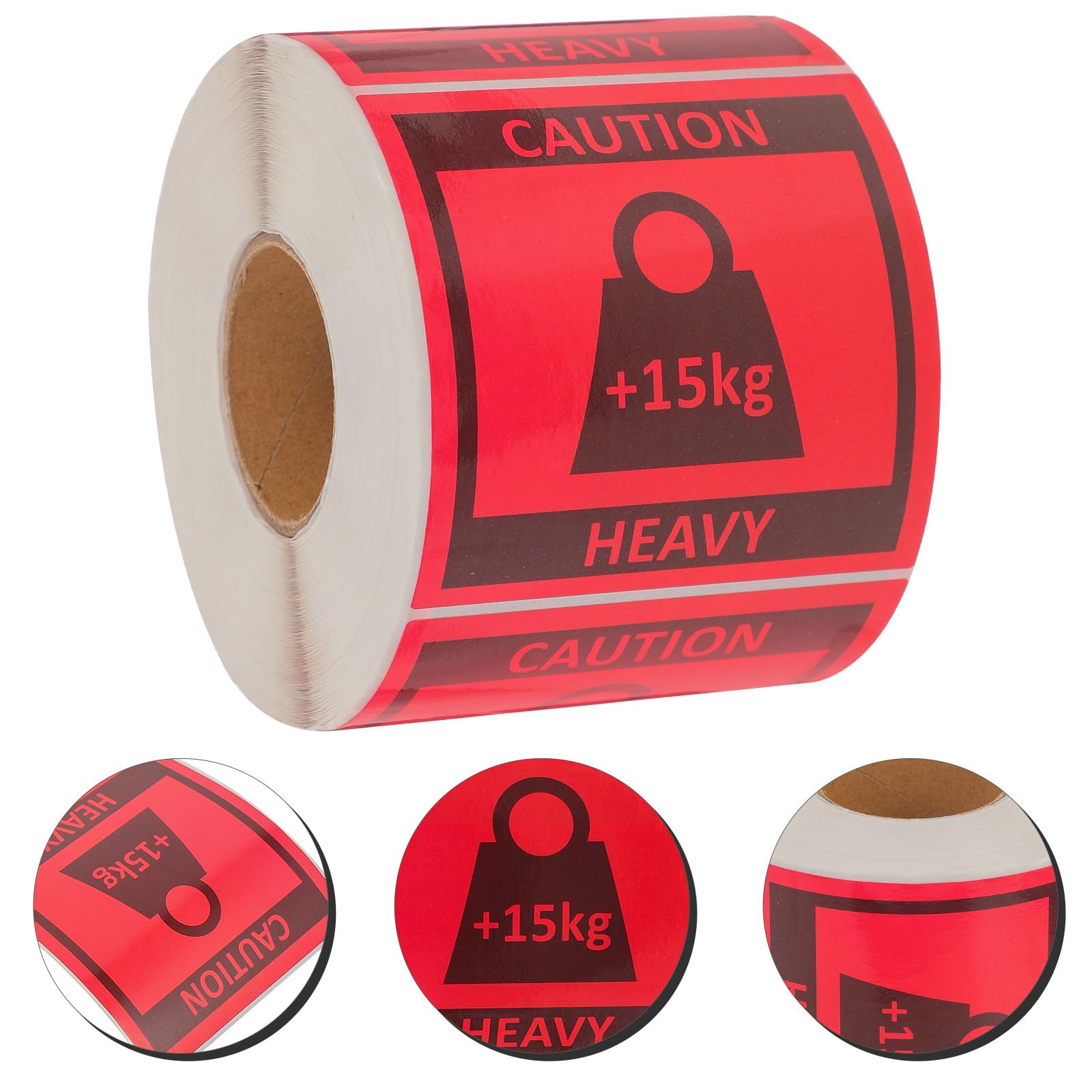 Heavy Equipment Warnaufkleber Stark Haftend Rote Team Lift Labels Robust für Versand und Transport Sicherer Pakethinweis für Schwere Ladung