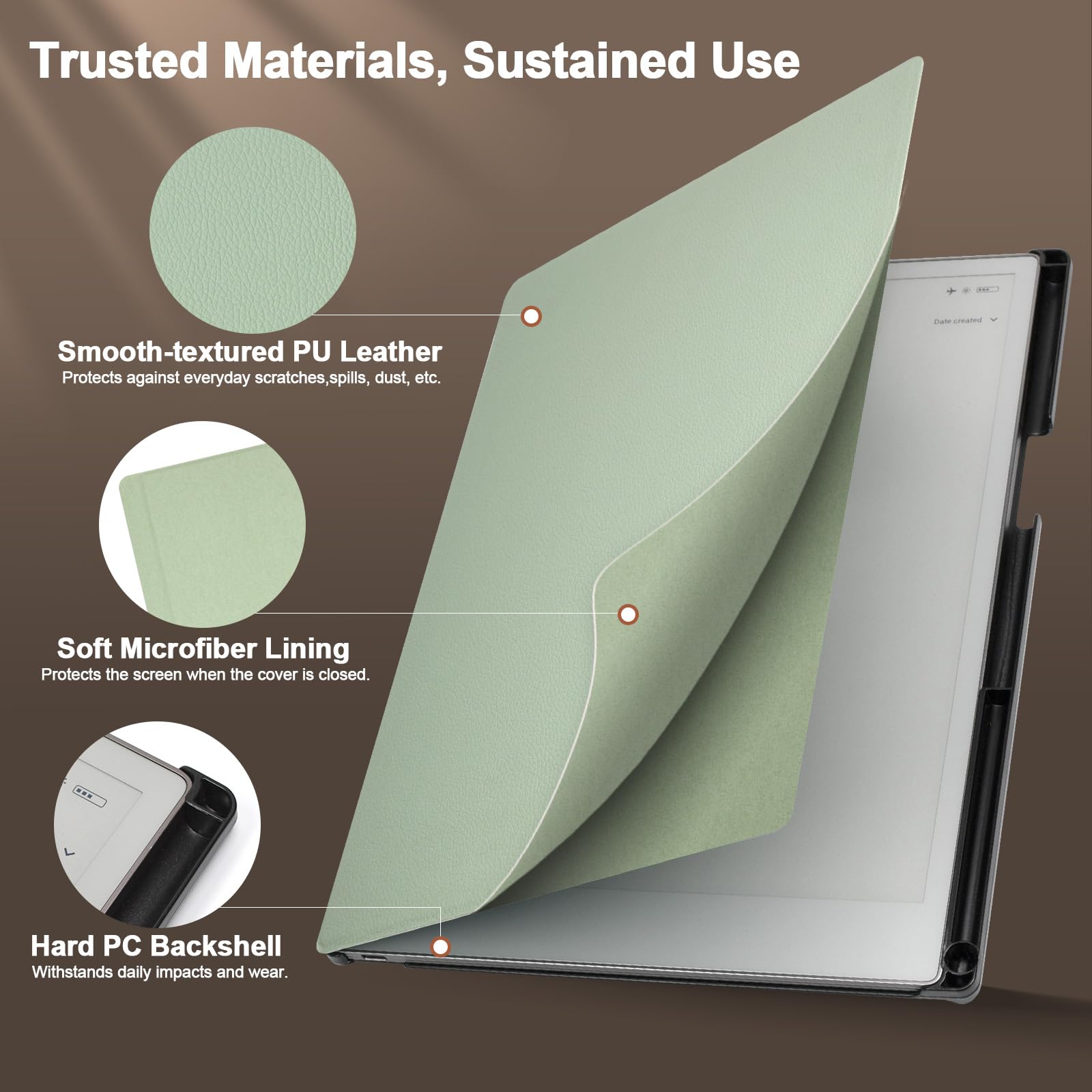 Caweet Standhoes voor opmerkelijk papier Pro 11,8 inch 2024, harde Caweet Standhoes voor opmerkelijk papier Pro 11,8 inch 2024, harde