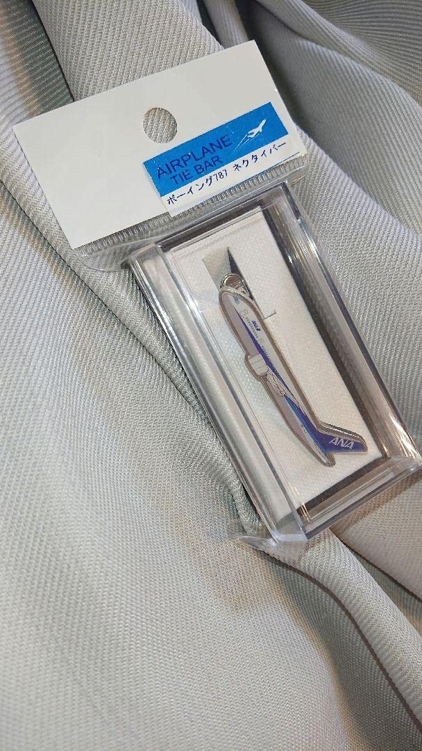 Amazon.co.jp: ANA ボーイング787 ネクタイバー タイピン アナ 