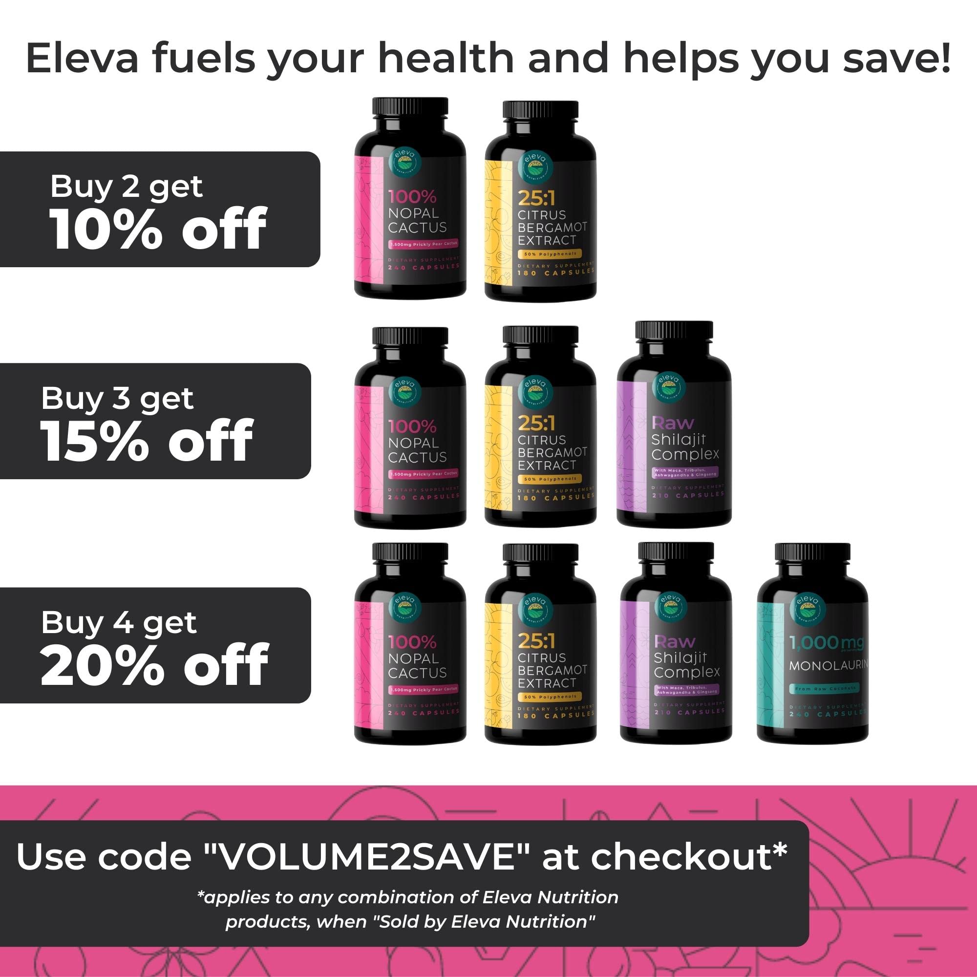 Buy Nopal Cactus Capsules 1500mg — Organic SunDried Prickly Pear