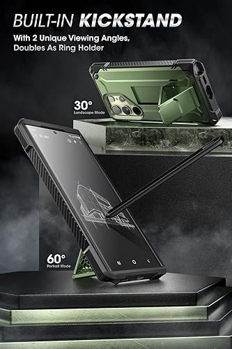 Miniatura 4 de SUPCASE Unicorn Beetle - Funda para Samsung Galaxy S23 Ultra 5G (2023)  S22 Ultra 5G (2022), con función atril incorporada, delgada, resistente a