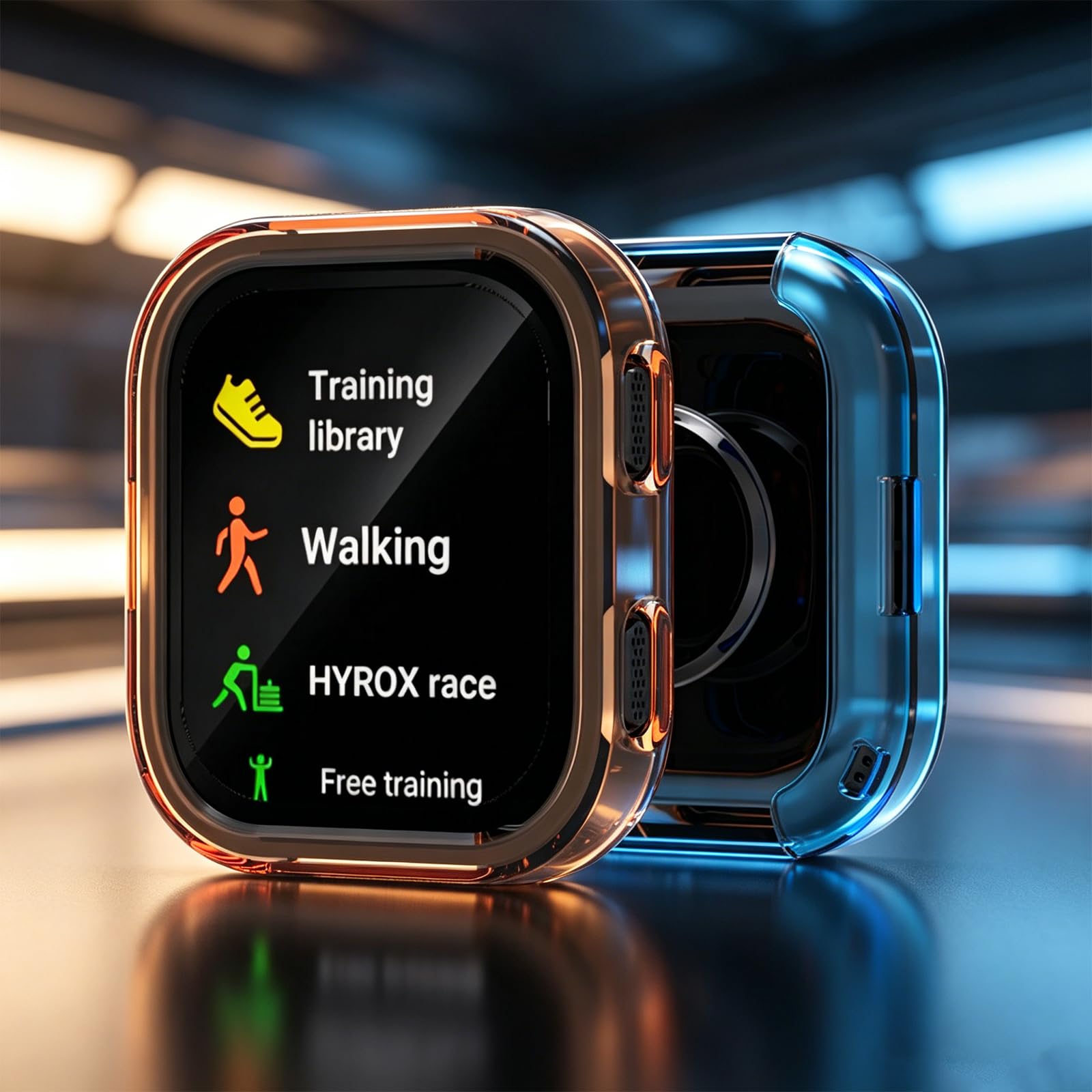 Daily Wear Smartwatch Case for BIP, TPU, Clear view 5