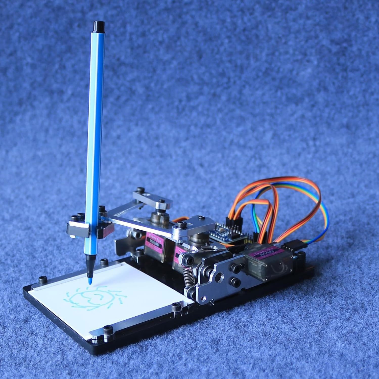 Robot do pisania plotera długopisowego, inteligentny zestaw do rysowania, sterowanie aplikacją, towarzysz programowania Open Source do kreatywnych zajęć malarskich i nauki uczniów