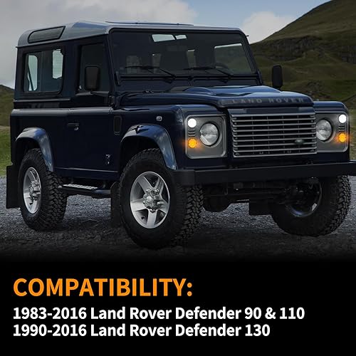 Miniatura 4 de Kits de luces antiniebla LED mejoradas, lámpara trasera antiniebla, luz trasera y trasera para Land Rover Defender 90110 1990-2016 luces completas
