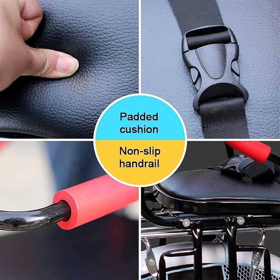 Baby Bike Seat WEedsy Bicycle Seat Back Support Rear Seat Cushion Carry Baby Bicycle Child Seat For Bike