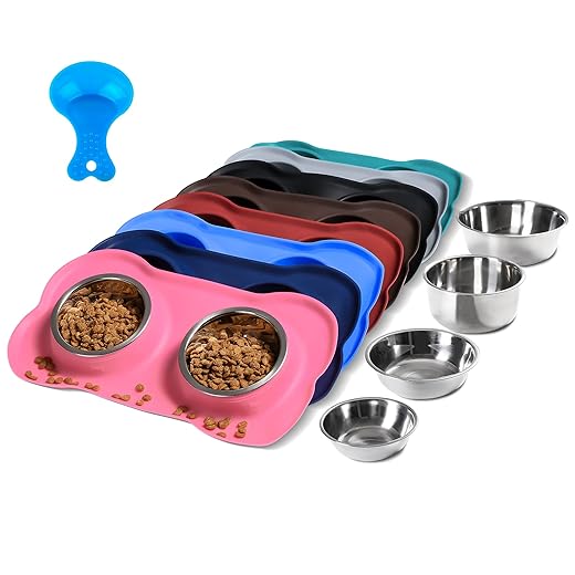Hubulk Non-Spill Dog Feeding Set