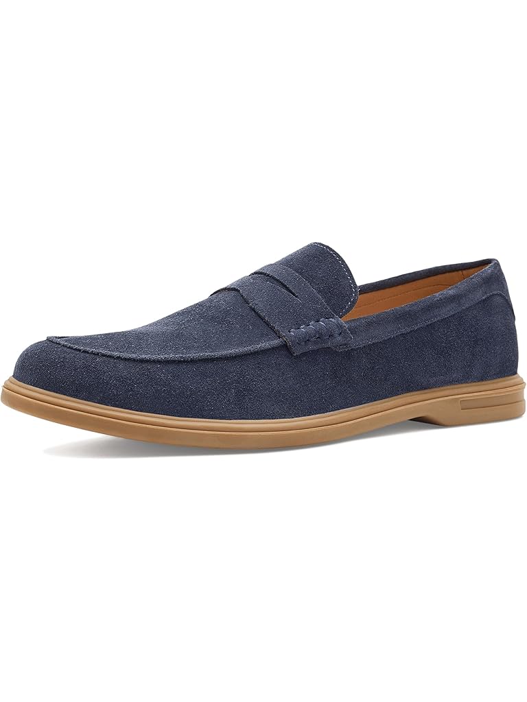Navy Peter Millar Excursionist Penny Loafer