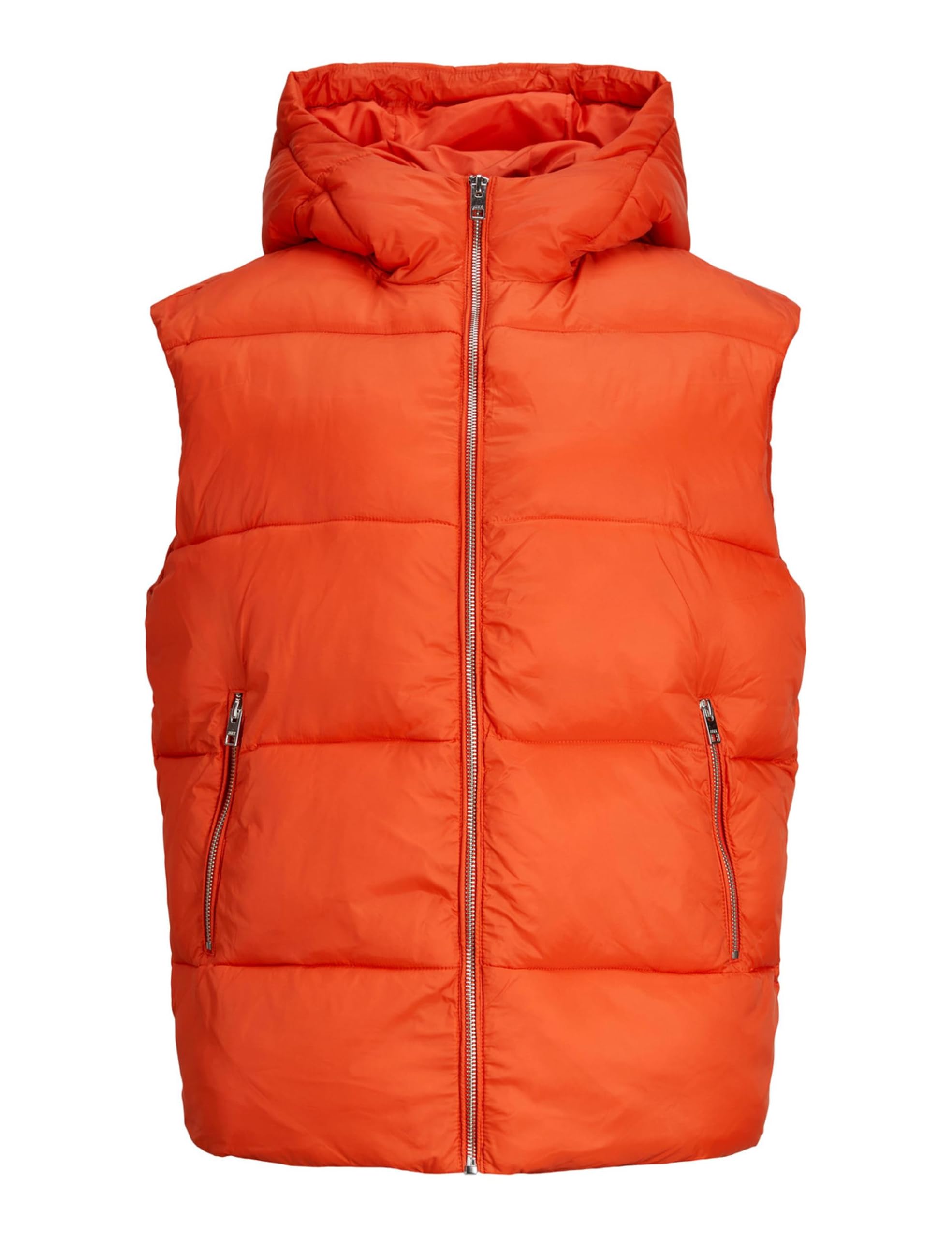 JJXX Women's Jxbillie Puffer Vest OTW Sn Vest, poinciana, S