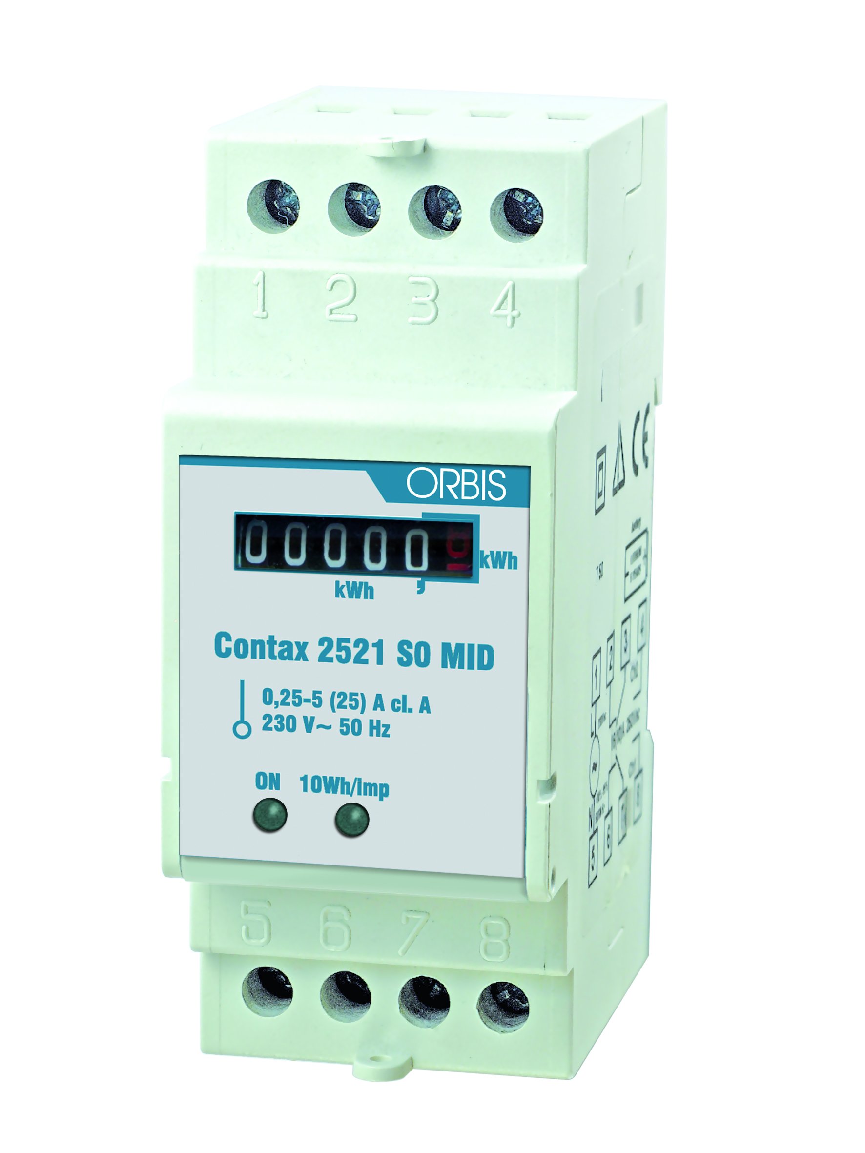 Contador monofasico directa Contax 2521 S0 resout vos problemes de sous-comptage